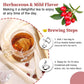 FullChea Rose Hips Tea Bags - 50 Count, Non-GMO, Caffeine-free, Supports Digestion & Immunity