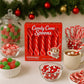 Candy Cane Spoon Peppermint Edible Stirring Stick 60 Pack | Individually Packed Stirs Hot Chocolate Cocoa Coffee Tea - Holiday Gift Christmas Stocking Stuffer Party Favor