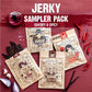Righteous Felon Beef Jerky - All-Natural Low-Sugar Healthy Snack - 8 Ounce Sampler Pack