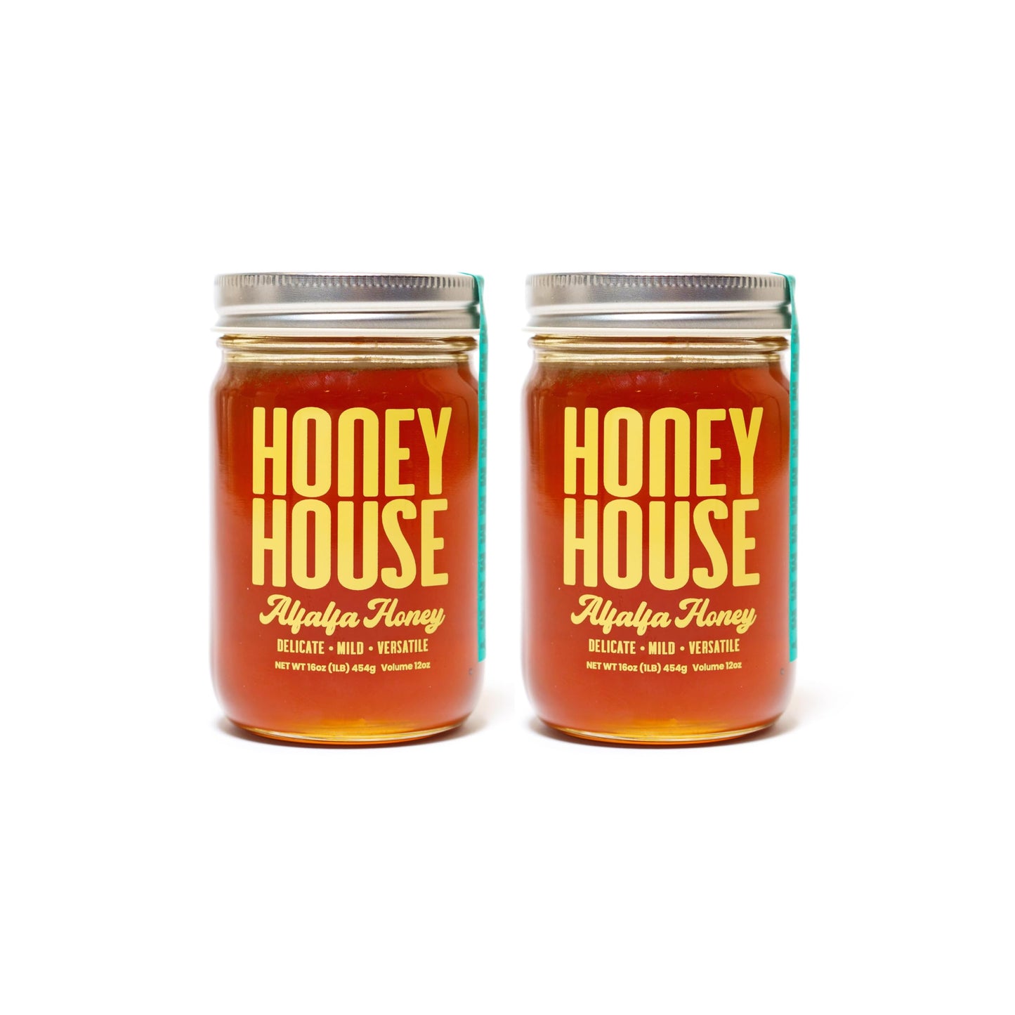 Honey House Premium Raw Alfalfa | 100% Pure & Unfiltered | Rich in Antioxidants | Sustainably Sourced | Natural Sweetener (12 Fl