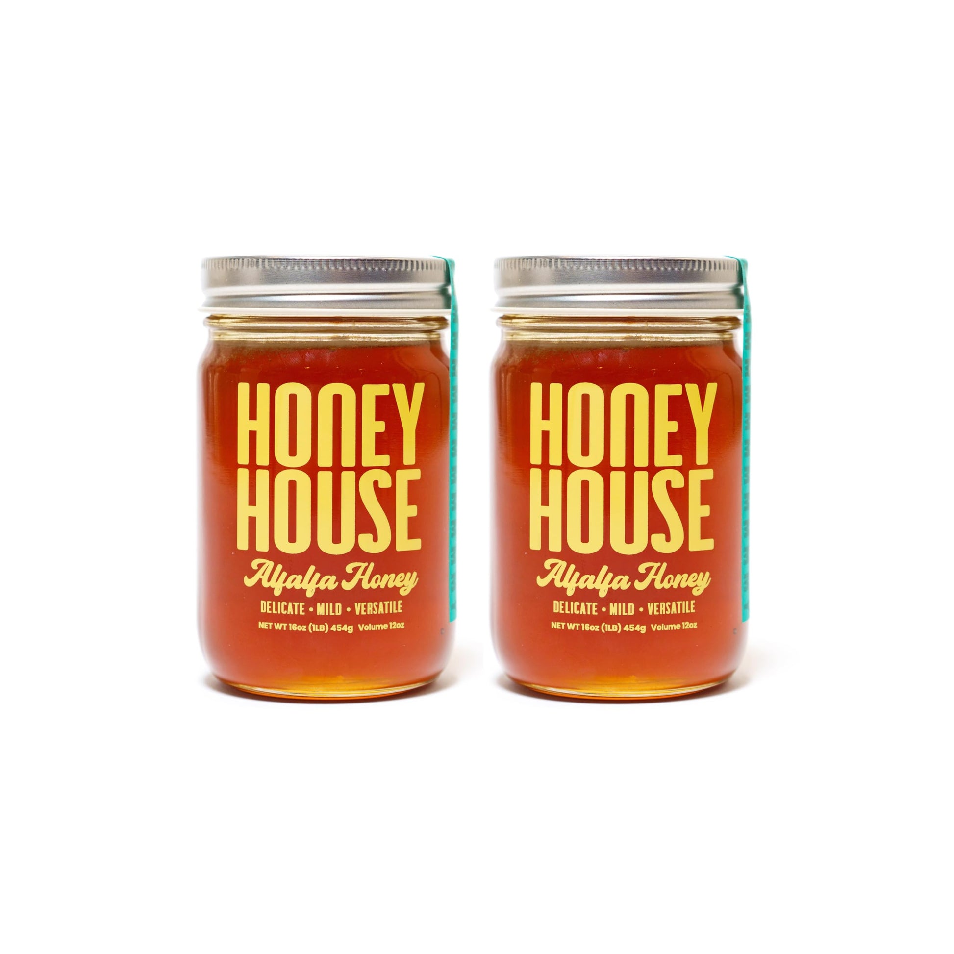 Honey House Premium Raw Alfalfa | 100% Pure & Unfiltered | Rich in Antioxidants | Sustainably Sourced | Natural Sweetener (12 Fl
