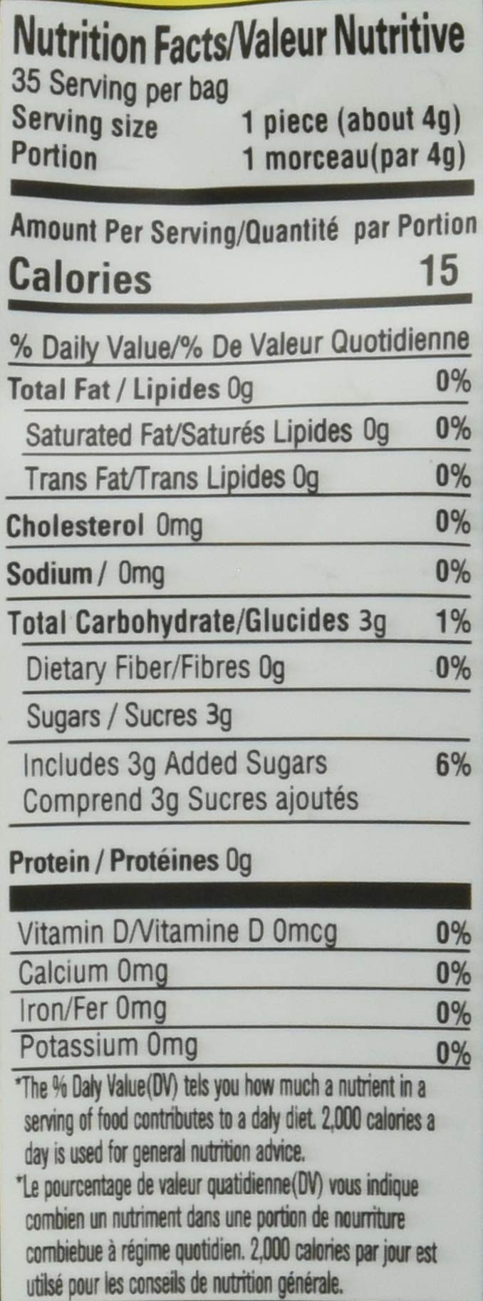 Gem Gem Ginger Candy Chewy Ginger Chews (Lemon, 5.0Oz, Pack Of 1)