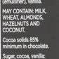 DIVINE CHOCOLATE Chocolate, 85% Exquisitely Rich Dark Chocolate, 3 Oz