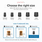 Gogoheel Quick Tips - The Original High Heel Protector & Heel Repair Caps - 2 Pairs (X-Small, X-Small, Black)