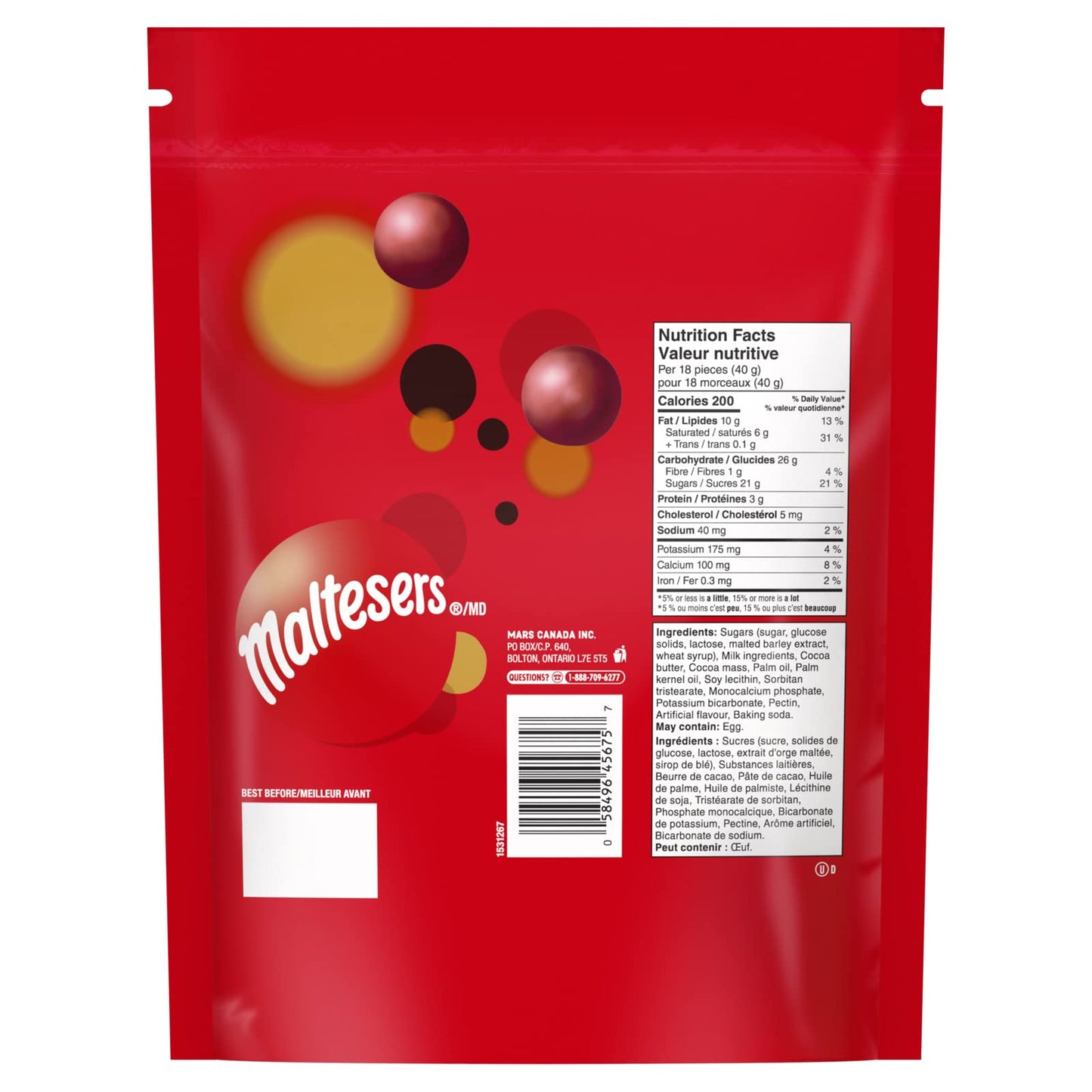 Maltesers Celebration Size Stand Up Pouch, 650G
