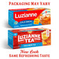 Luzianne Unsweetened Cold Brew Black Iced Tea Bags, Family Size, 22 Count, Pack of 6