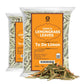 Akshit Dried Lemongrass Tea, 100% Natural, Caffeine Free, 5.2oz, Yellow, Non-GMO, Loose Leaf Herbal Tea, Pack of 2