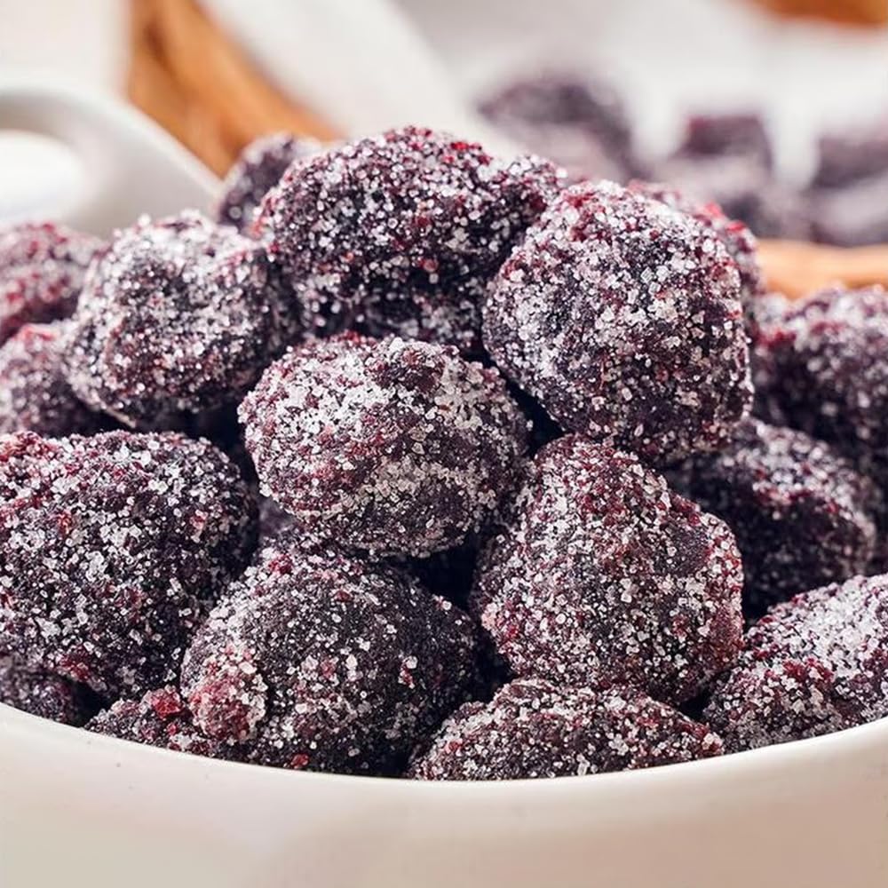 Sijiyunli-Yangmei Preserves 260G/9.17Oz (Rock Sugar Bayberry) Dried Plum Fruit, Sweet, Sour And Salty To Satisfy Cravings, Casua
