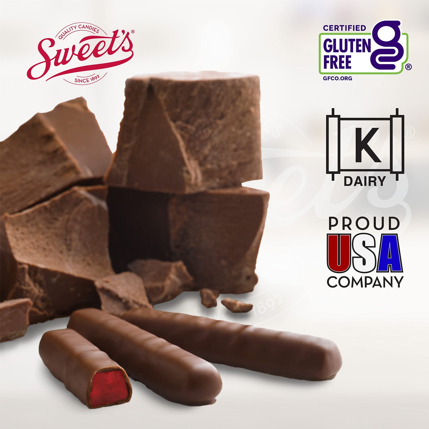 Sweet Candy Company Milk Chocolate Raspberry Sticks - Gourmet Chocolate Covered Sticks, Chocolate Fruit Flavored Sticks, Gift Id