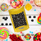 Fruidles Black Licorice Drops - Delicious Dutch Gummies, Non-GMO, Half-Pound