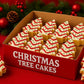 Christmas Tree Cakes Bulk 20 Count - Festive Holiday Snack Cakes Gift Box - Individually Wrapped Vanilla Cakes - Perfect for Par