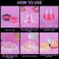 SigWong Edible Glitter Set - 10 Colors Luster Dust, Food Grade, Vegan, Gluten Free, 4g per Bottle