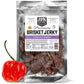J&K Jerky Carolina Reaper Beef Brisket Jerky - Small Batch American Made Slab Beef Jerky's Spicy and Savory Snack with a Kick - 