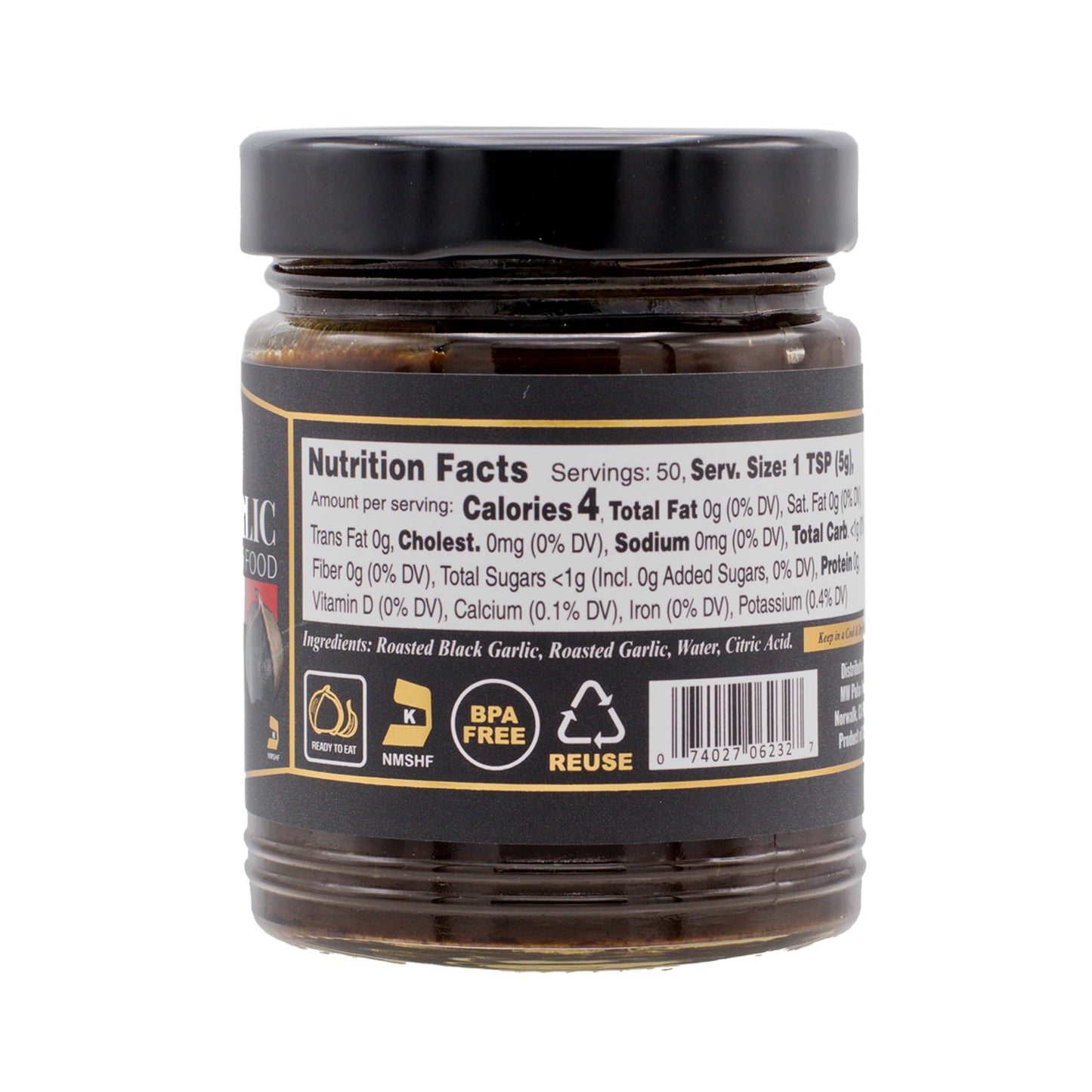 Mw Polar Black Garlic Puree (Roasted) 8.8Oz (Pack Of 1)