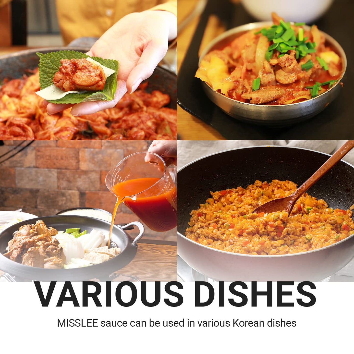 Misslee Tteokbokki Sauce Mix (5 Pack, 2 Servings Each), Level 1.5 Mild&Sweet, Korean Sauce For Rice Cakes, Stir-Fries & More Swe