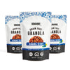 Witzi's Grain Free Granola, Banana Berry, 5oz (Pack of 3), Made with Almonds, Banana & Blueberries, Vegan, Keto, Gluten Free, He