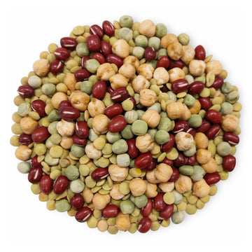 Food To Live Organic Crunchy Mix Of Sprouting Beans, 5 Pounds - Non-Gmo, Kosher, Non-Irradiated, Vegan, Raw, Dried, Bulk - Organ
