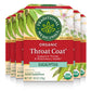 Traditional Medicinals Tea  Organic Throat Coat Eucalyptus  Throat and Respiratory Support  96 Tea Bags (6 Pack)