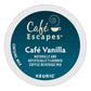 Caf   Escapes Caf   Vanilla, Keurig Single-Serve K-Cup Pods, 24 Count