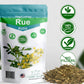 Rue Dried Herbs Peruvian Ruda 2.05 Oz (56 Gr) 20+ Cups Ruda Seca, Ruda Graveolens, Natural Dried Tea Herbs, Ruda Rue Herbal Tea,