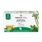 Tree Organic Moringa Superfood Tea - 25 Individually Sealed Bags, Mint Flavor, 3 Count Pack, Vegan, Gluten-Free, Caffeine-Free