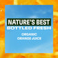Evolution Fresh Organic Pure Pulp Free Orange Juice, 100% Cold-Pressed Orange Juice, Excellent Source of Antioxidant Vitamin C,