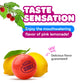 Gumballs In Jar - 1 Inch Large Gumballs - Pink Lemonade Flavored Bubble Gum Pink Gumballs - Kids Gum - Gumballs For Kids - 9 Oz