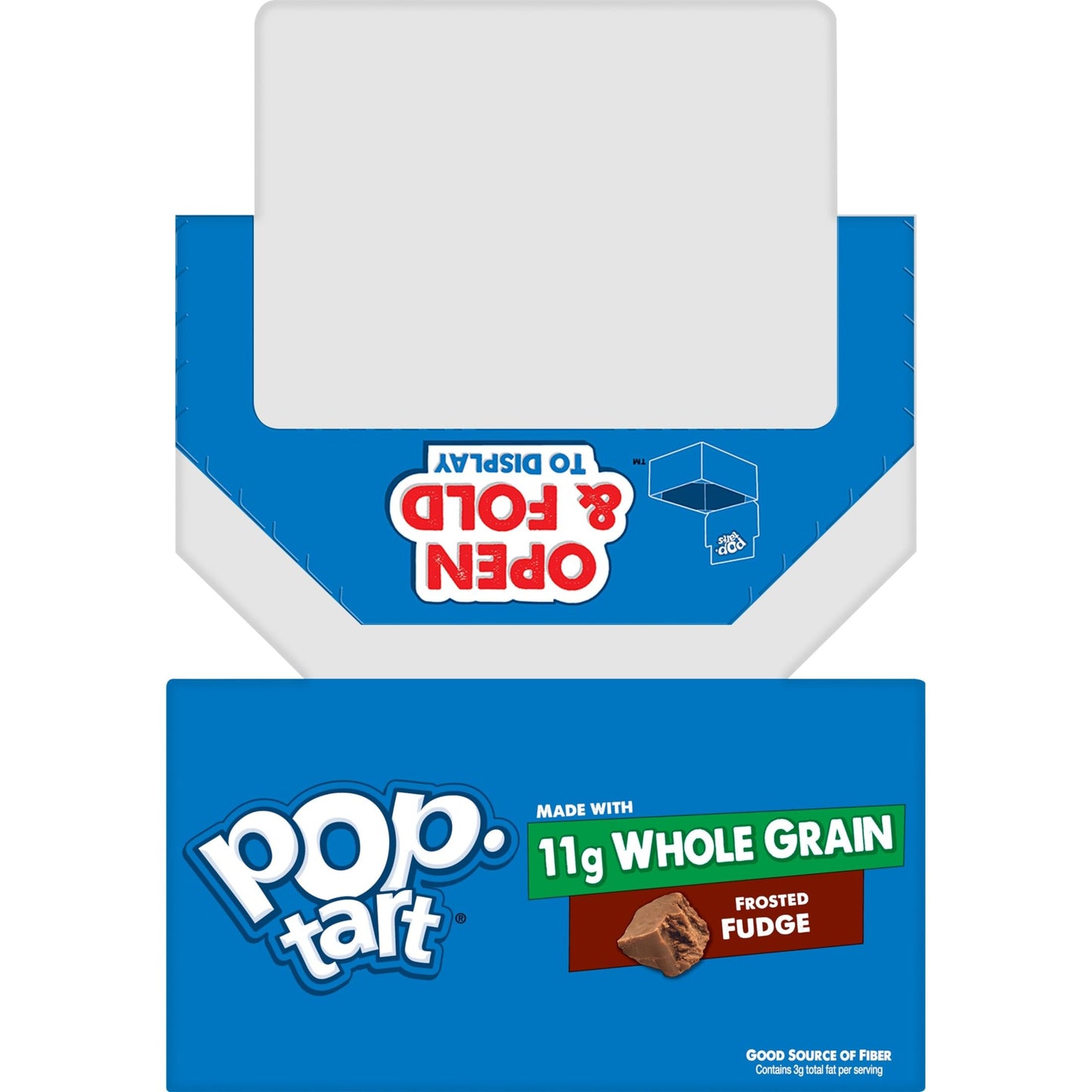 Pop-Tarts  Toaster Pastries Made with Whole Grain  Frosted Fudge  17.6oz (120 Count)