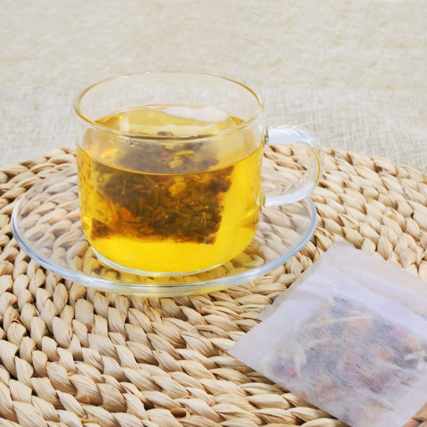 Tearelae - Chrysanthemum Cassia Seed Tea - 4G X 40 Count - Burdock Root, Goji Berry, Honeysuckle, Osmanthus - Combination Herbal Tea Bag