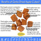 Gerbs Dried Cinnamon Sugar Apple Cubes 2 lbs. | Unsulfured, No Additives, Resealable Bag | Naturally Sweet & Spiced | Top 14 All