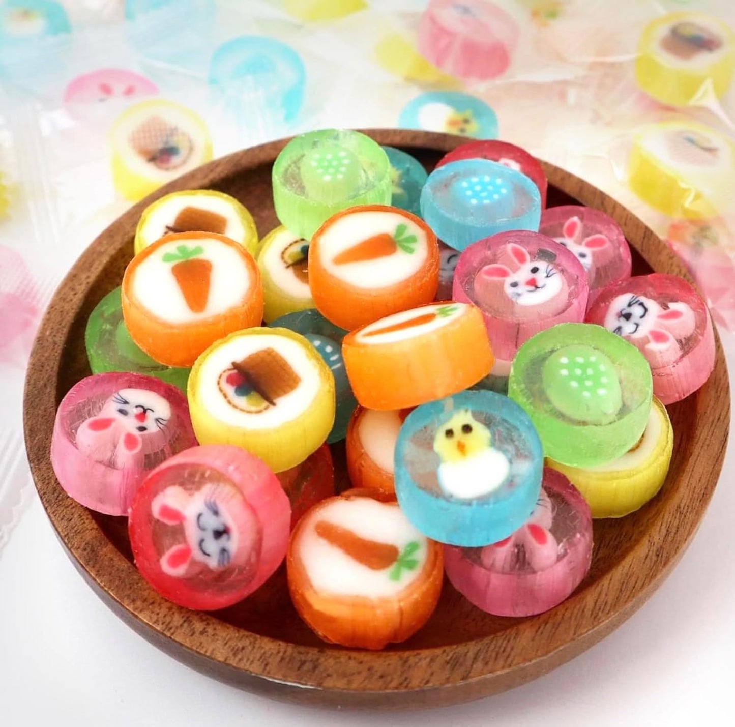 Easter Candy - Individually Wrapped Bulk Hard Candy Mix - Small Hard Candies Easter Variety Pack - Great for Egg Fillers - Offic