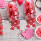 Fruidles Valentines Cherry Hearts Jelly, Delicious Gummy Candy, Fun and Festive Holiday Snacking, Party Favor (1 Pound)