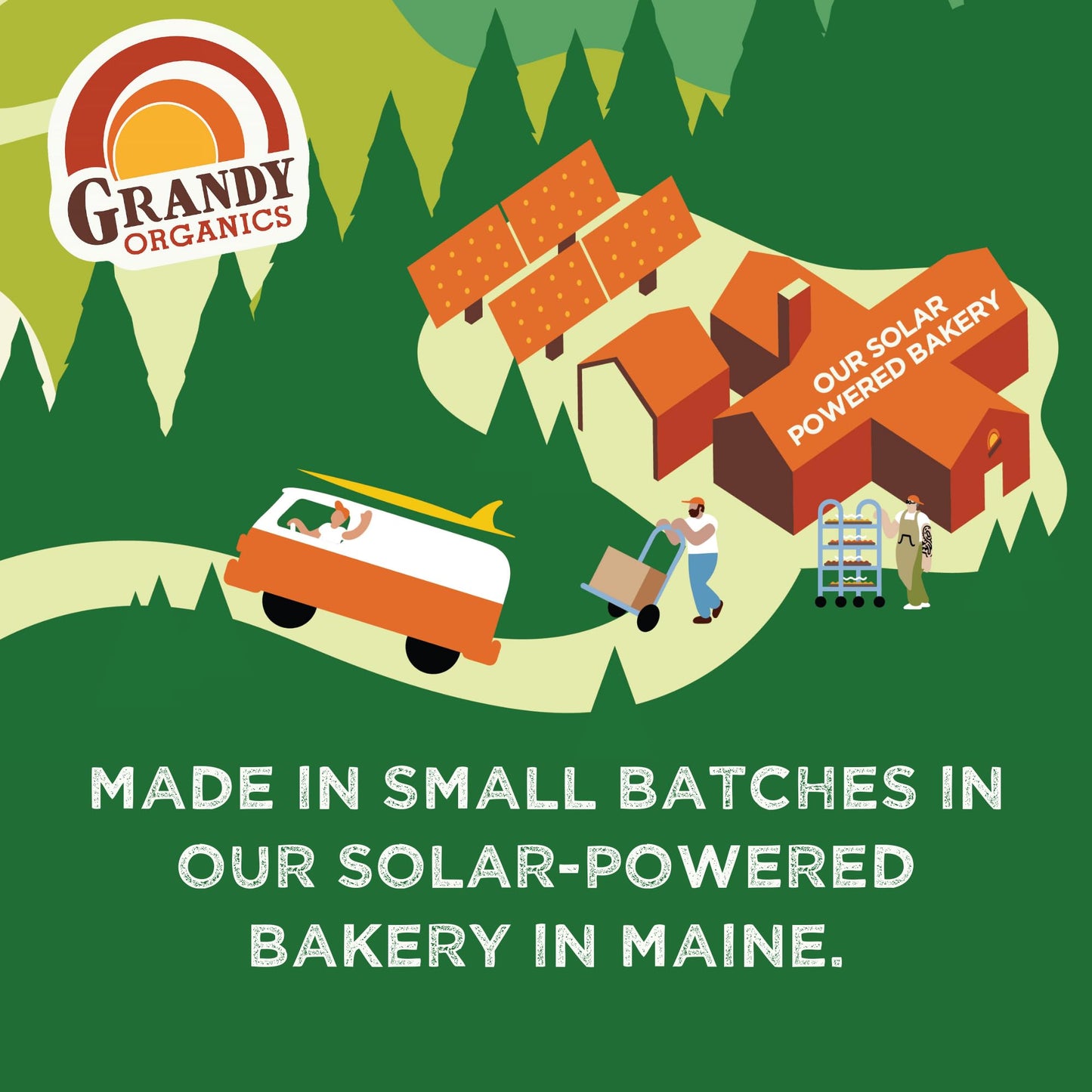 Grandy Organics Organic Peanut Butter Coconola, 9 OZ