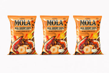 MOLA Shrimp Crackers (3, Ebi Mayo)