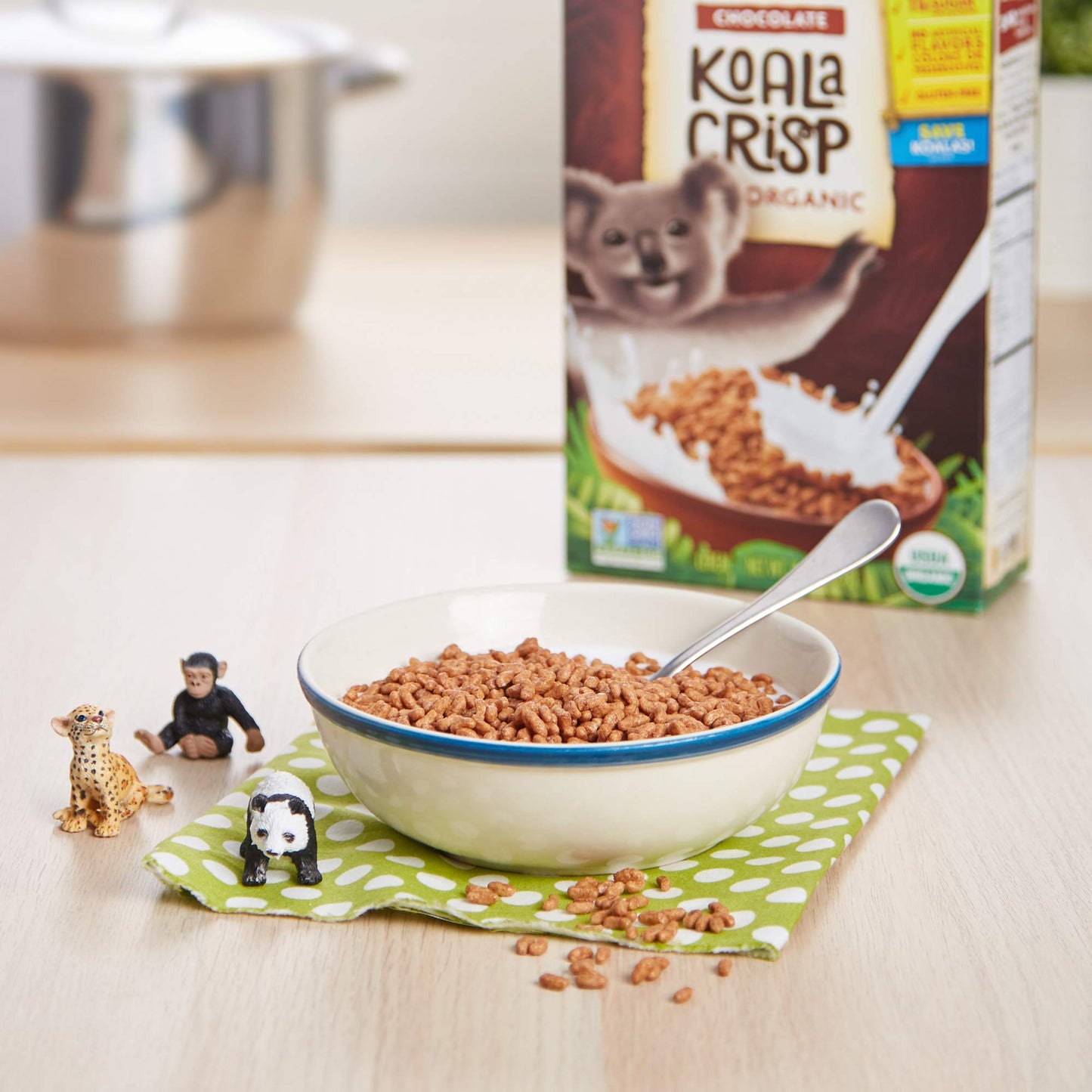 Envirokidz Koala Crisp Organic Chocolate Cereal,11.5 Ounce,Gluten Free,Non-Gmo,Fair Trade,Envirokidz By Nature'S Path