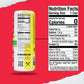 JST WRK Energy Drink - Sugar-Free, Zero Calories, 200mg Caffeine - 12-Pack, 12 Fl Oz - Lemon Flavor