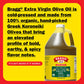 BRAGG Organic Extra Virgin Olive Oil, Cold Pressed, USDA Certified, Non-GMO, 128 Fl Oz