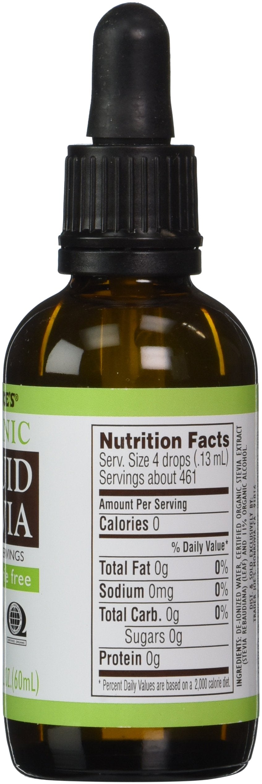Trader Joe'S Organic Liquid Stevia, 2 Fl Oz