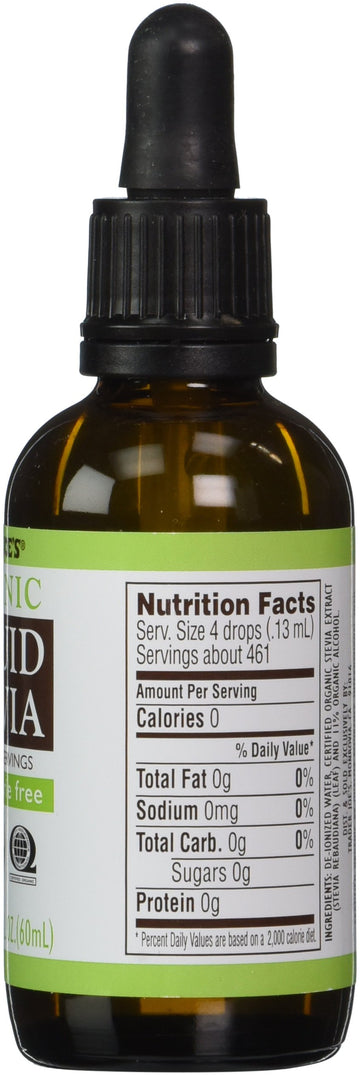 Trader Joe'S Organic Liquid Stevia, 2 Fl Oz