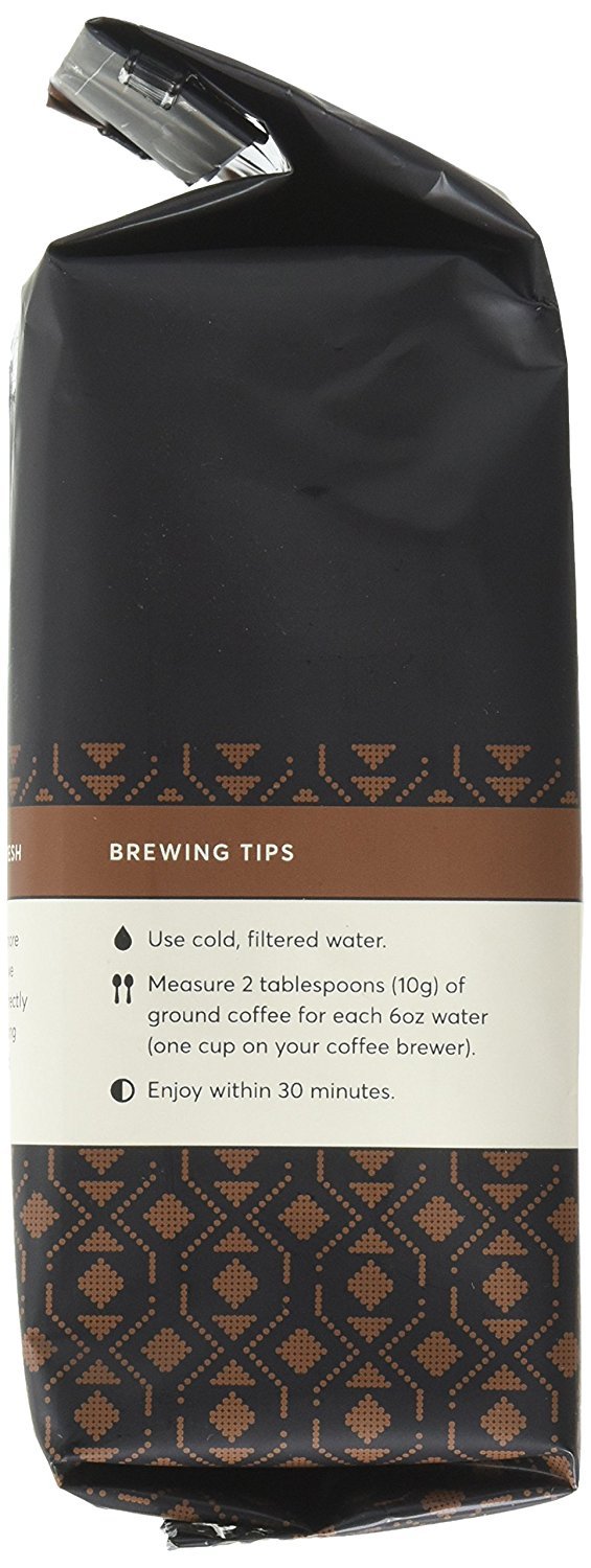 Peets Coffee House Blend, Dark Roast Ground Coffee, 12 Ounce Bag (Pack of 2) Packaging May Vary Bright, Lively, and Balanced Da