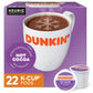 Dunkin' Milk Chocolate Hot Cocoa, 22 Keurig Pods