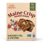 Maine Crisp - Crisps Savory Fig Thyme - Case Of 10-4 Oz