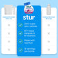 Stur Electrolyte Water Enhancer, Sugar Free, Stevia Sweetened, 1.62 Fl Oz (Pack of 5), Passionfruit Guava Flavor