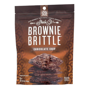 Sheila G'S Brownie Brittle, Chocolate Chip, 5 Oz