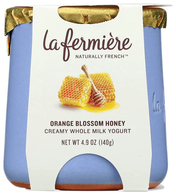 La Fermiere Orange Blosson Honey Yogurt, 4.9 Oz