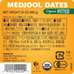 Natural Delights Organic Pitted Medjool Dates, 24 Oz