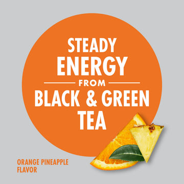 V8 Energy Drink, Orange Pineapple, Pack of 6 (8 Fl Oz), Model 200000020195
