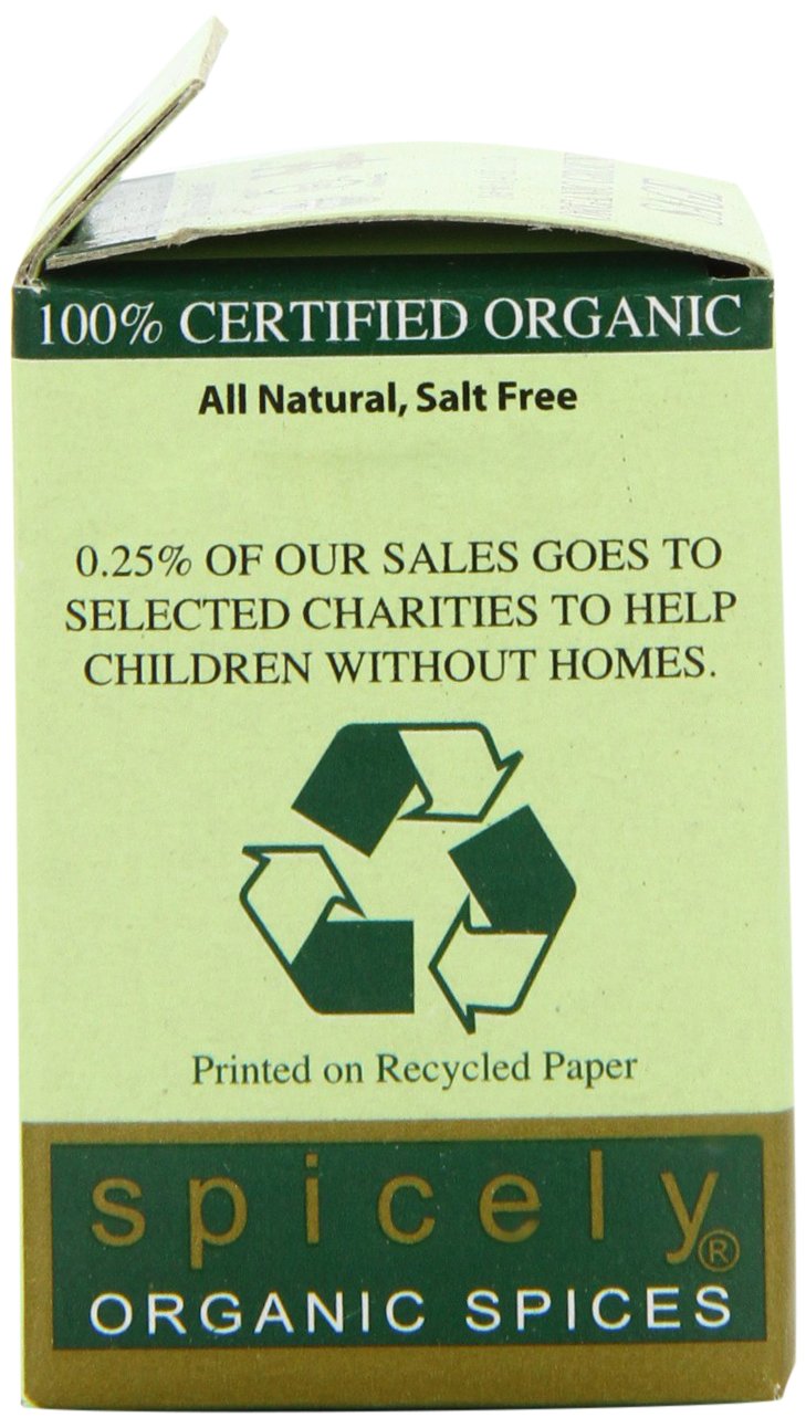 Spicely Organic Sage Ground, 0.4 Ounce (Pack Of 6)