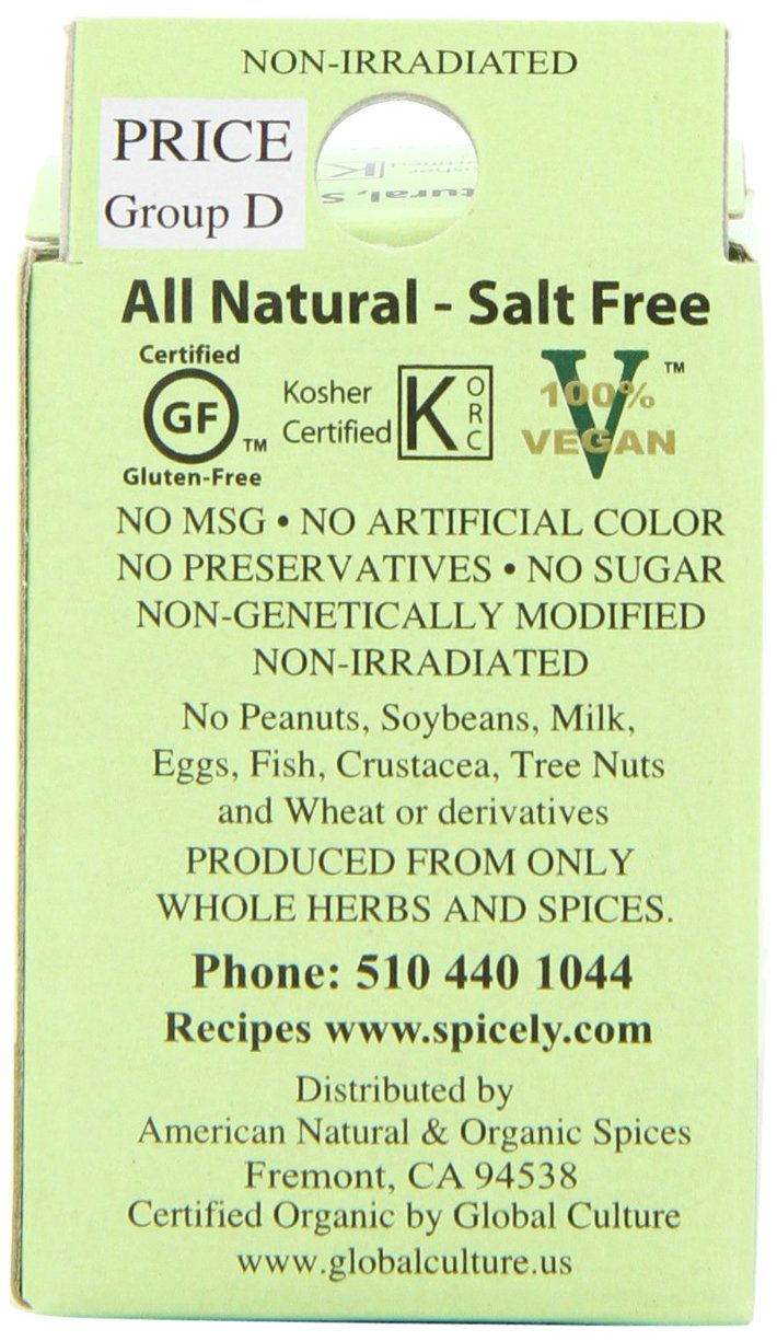 Spicely Cayenne Pepper, 0.6 Ounce (Pack of 6)