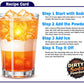 Astro Freeze Bites Dirty Soda Mix - Creamy Flavor Powder, 8.5oz Bag (12 Servings), Peach Flavor